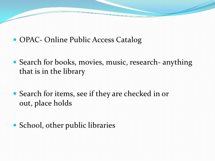 opac pv opac pv